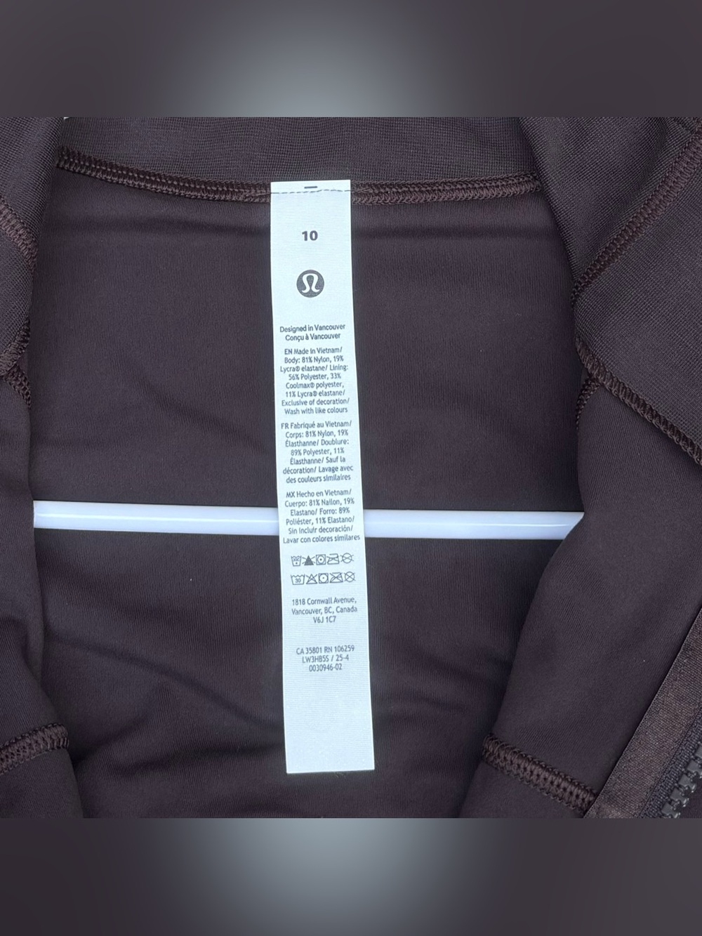 NWT Lululemon Define Cropped Jacket Nulu In Sequoia Size 10 - Picture 10 of 12